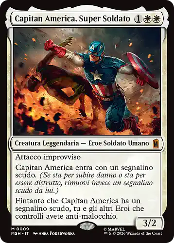 Captain America, Super-Soldier - msh Spoiler