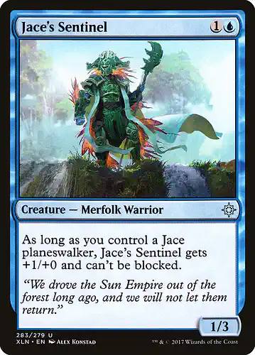 Jace's Sentinel - xln Spoiler