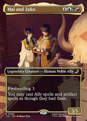 Mai and Zuko - tle Spoiler