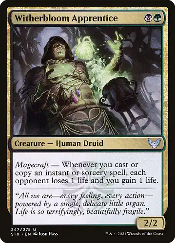 Witherbloom Apprentice - stx Spoiler