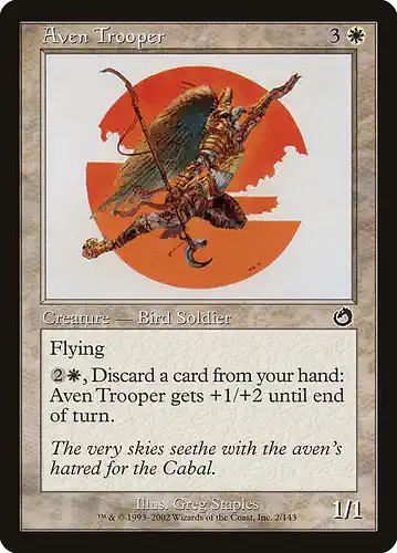 Aven Trooper - tor Spoiler