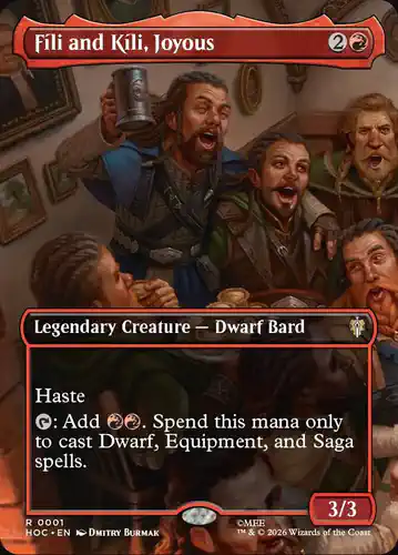 Fíli and Kíli, Joyous - hoc Spoiler
