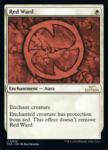 Red Ward - 30a Spoiler