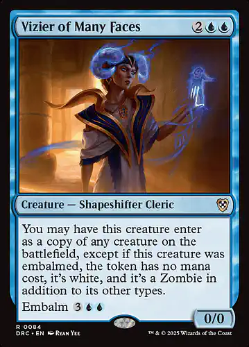 Vizier of Many Faces - drc Spoiler