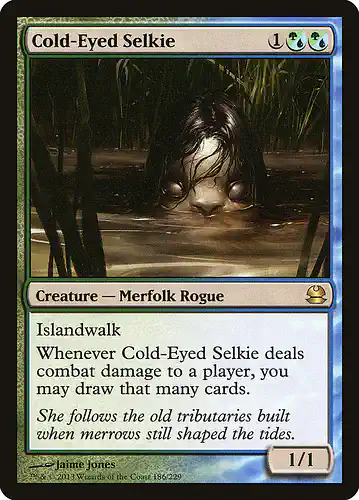 Cold-Eyed Selkie - mma Spoiler
