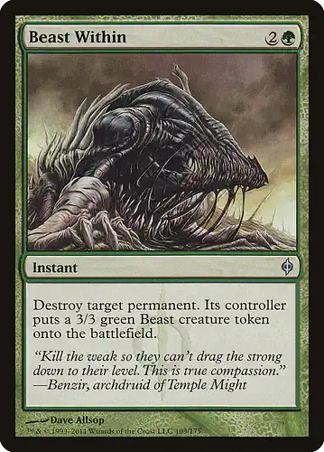 Beast Within - nph Spoiler