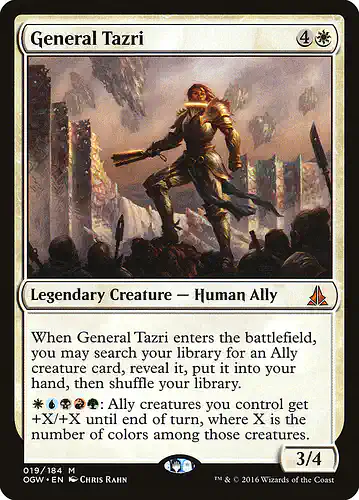 General Tazri - ogw Spoiler