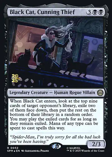 Black Cat, Cunning Thief - spm Spoiler