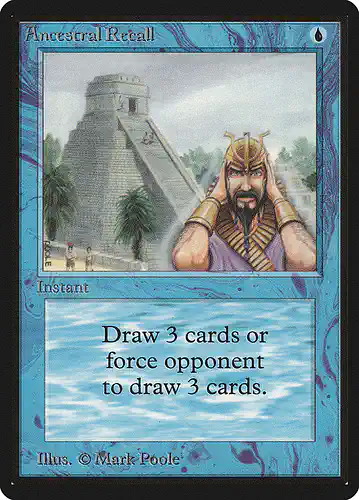 Ancestral Recall - leb Spoiler
