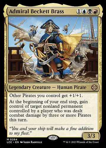 Admiral Beckett Brass - lcc Spoiler