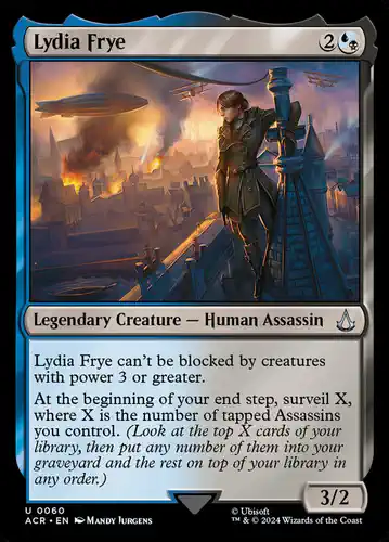 Lydia Frye - acr Spoiler