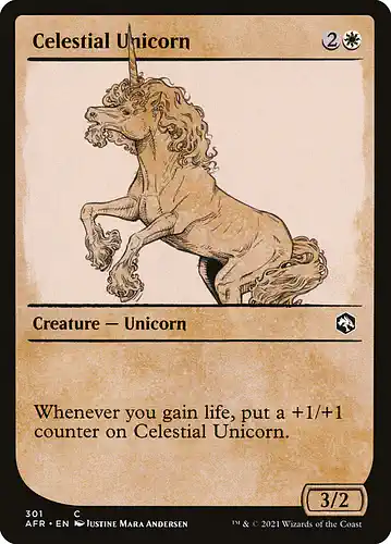 Celestial Unicorn - afr Spoiler
