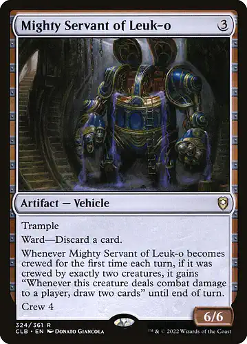 Mighty Servant of Leuk-o - clb Spoiler