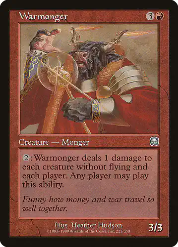 Warmonger - mmq Spoiler