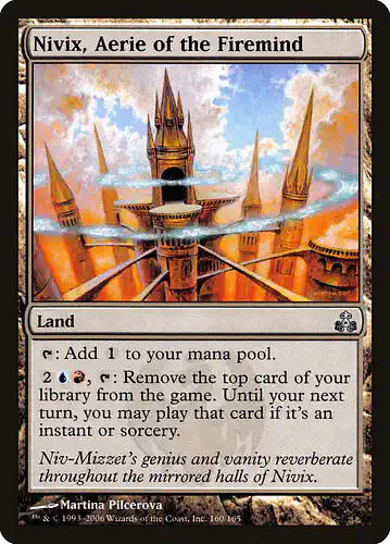 Nivix, Aerie of the Firemind - gpt Spoiler