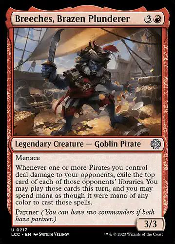 Breeches, Brazen Plunderer - lcc Spoiler
