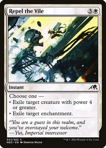 Repel the Vile - neo Spoiler