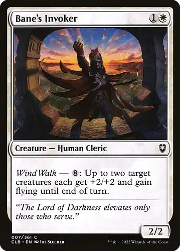 Bane's Invoker - clb Spoiler