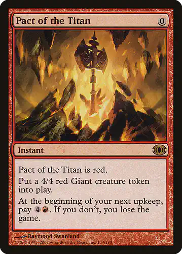 Pact of the Titan - fut Spoiler