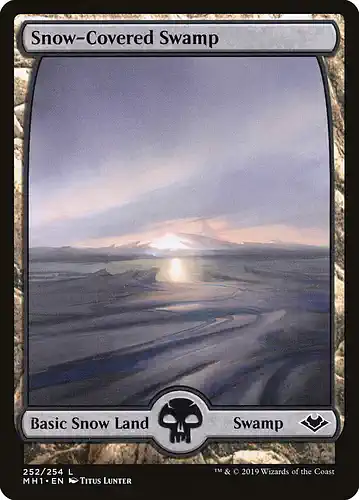 Snow-Covered Swamp - mh1 Spoiler