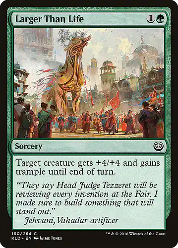 Larger Than Life - kld Spoiler