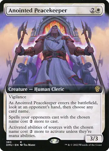 Anointed Peacekeeper - dmu Spoiler