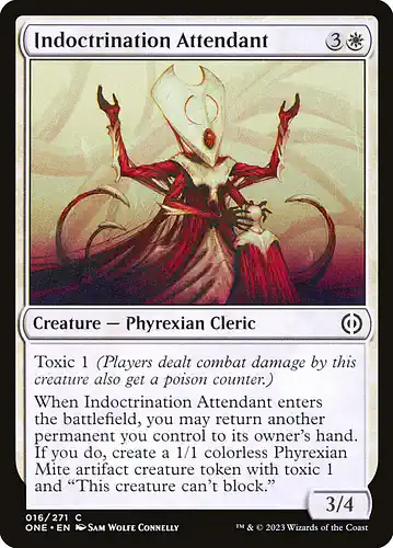 Indoctrination Attendant - one Spoiler