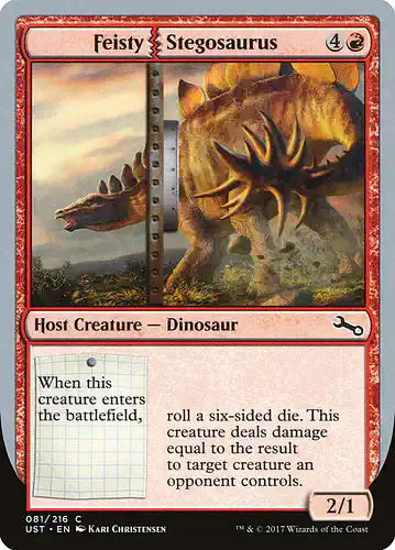 Feisty Stegosaurus - ust Spoiler