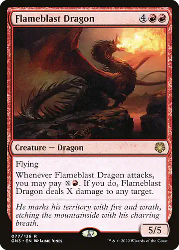 Flameblast Dragon - gn3 Spoiler