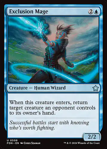 Exclusion Mage - fdn Spoiler