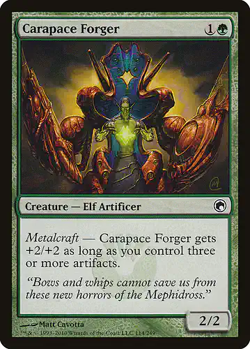 Carapace Forger - som Spoiler