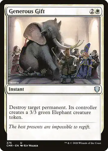 Generous Gift - cmr Spoiler