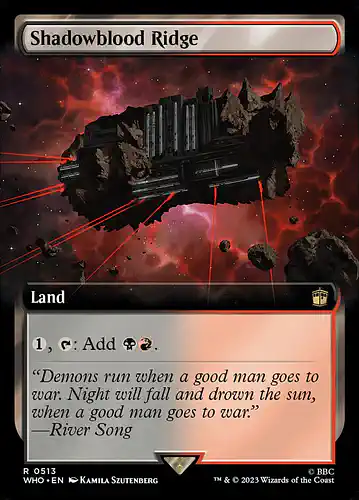 Shadowblood Ridge - who Spoiler