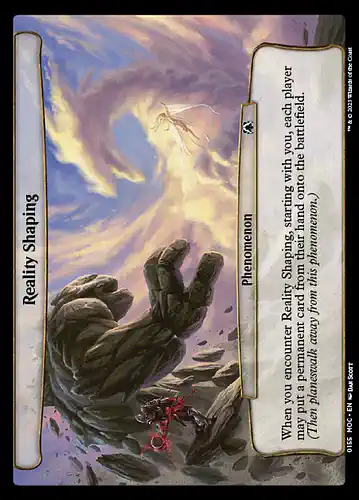 Reality Shaping - moc Spoiler
