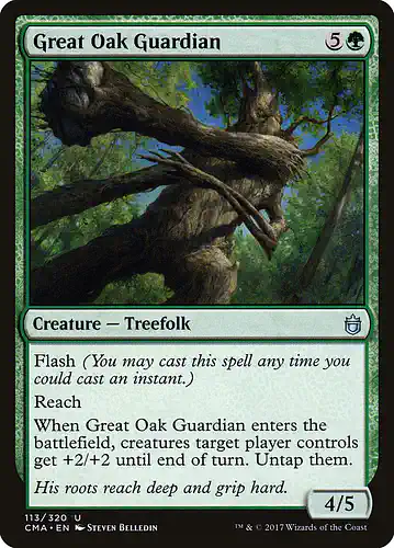 Great Oak Guardian - cma Spoiler