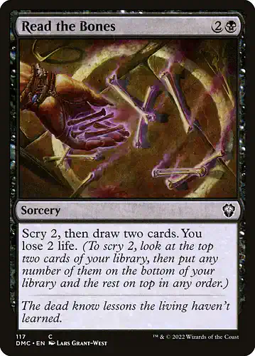 Read the Bones - dmc Spoiler