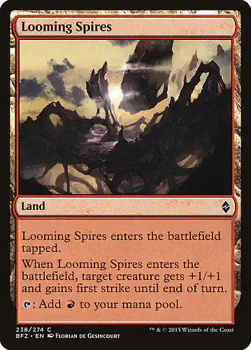 Looming Spires - bfz Spoiler