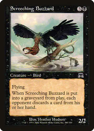 Screeching Buzzard - ons Spoiler