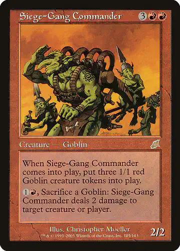 Siege-Gang Commander - scg Spoiler
