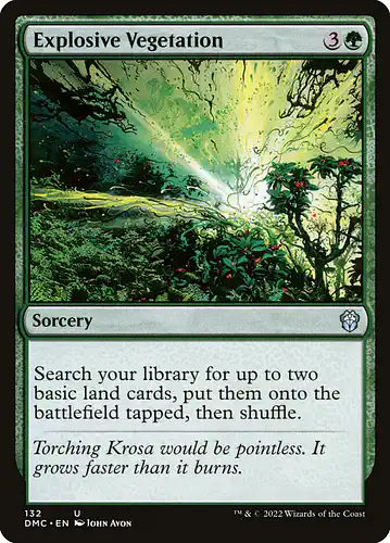 Explosive Vegetation - dmc Spoiler