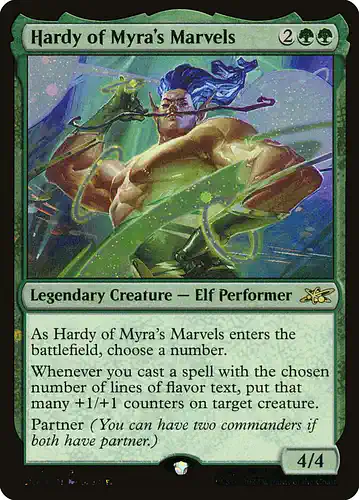 Hardy of Myra's Marvels - unf Spoiler