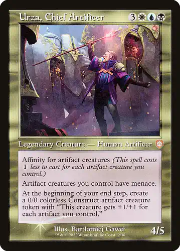 Urza, Chief Artificer - brc Spoiler