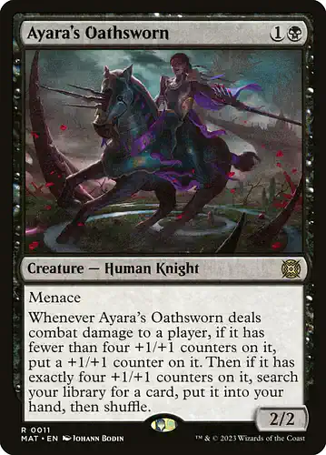 Ayara's Oathsworn - mat Spoiler