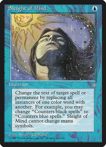 Sleight of Mind - ice Spoiler