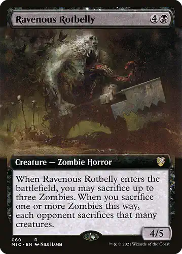 Ravenous Rotbelly - mic Spoiler