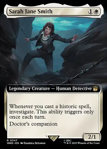 Sarah Jane Smith - who Spoiler