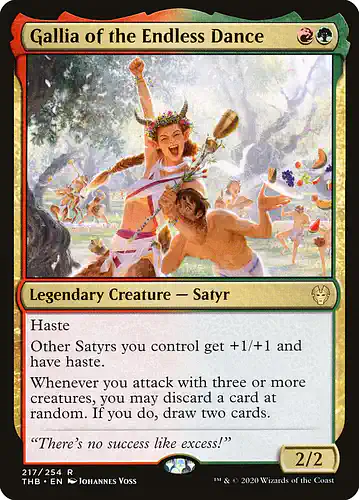 Gallia of the Endless Dance - thb Spoiler