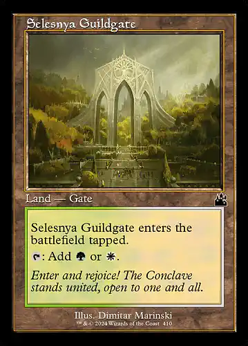 Selesnya Guildgate - rvr Spoiler