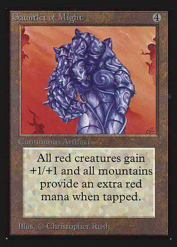Gauntlet of Might - cei Spoiler