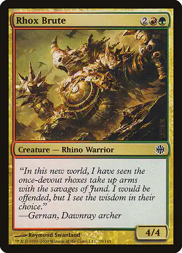Rhox Brute - arb Spoiler
